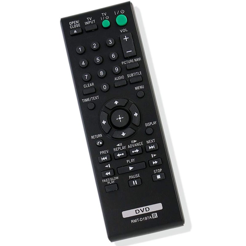 PERFASCIN New RMT-D197A RMTD197A Replace Remote fit for Sony DVD Player DVP-SR210 DVP-SR210P DVP-SR510 DVP-SR510H - Image 3